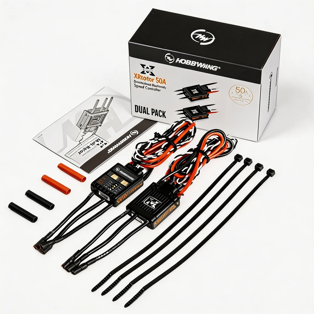Hobbywing XRotor Pro 50A 4-6S Brushless Speed Controller/ESC DEO Technology For RC 650 Multirotors/Quadcopter Parts