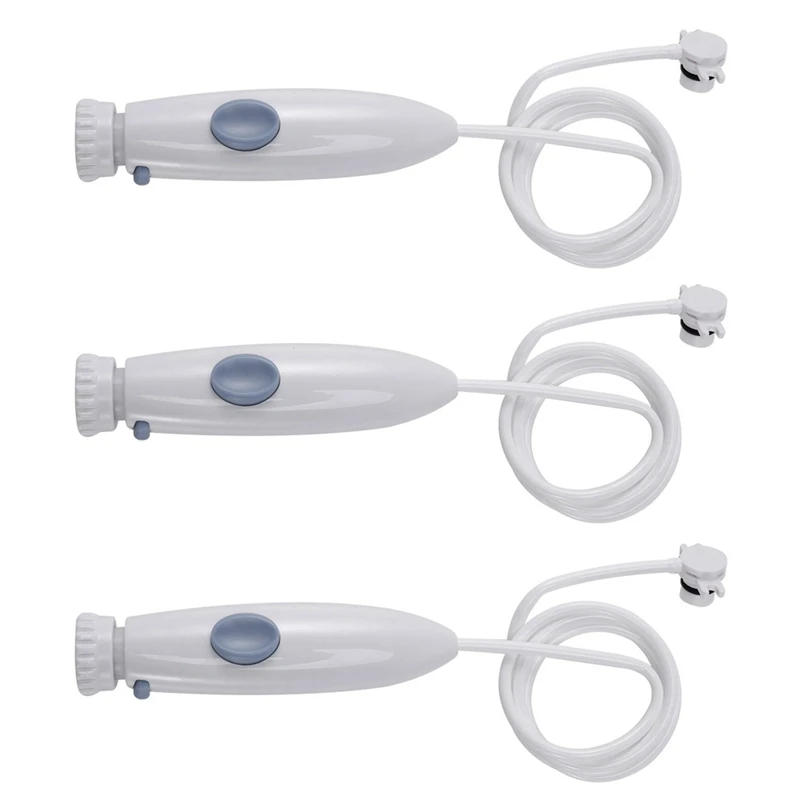 3X Vaclav Water Flosser  Water Jet Replacement Tube Hose Handle For Model Ip-1505 / Oc-1200 / Waterpik Wp-100 Only