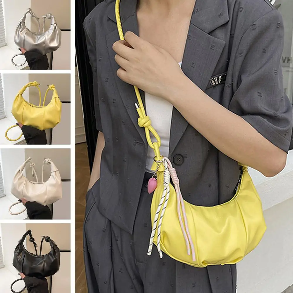 2026 Neue Elegante Kunstleder-Handtasche PU-Schultertasche für Damen, Crossbody-Tasche, Kompakte Abendtasche mit Kette Designer-Tasche – Detail 11