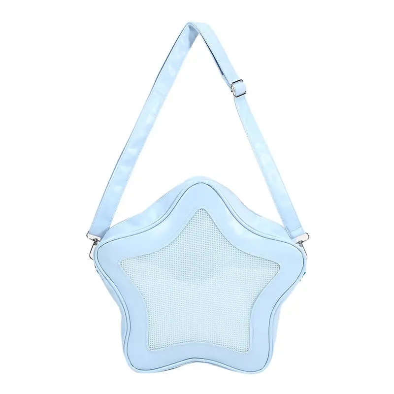 2026 Niedliche Kawaii Ita Bag Original Anime Fünfzackiger Stern Zweidimensionale Umhängetasche Street Fashion Ulzzang Schultertasche für Mädchen – Detail 18