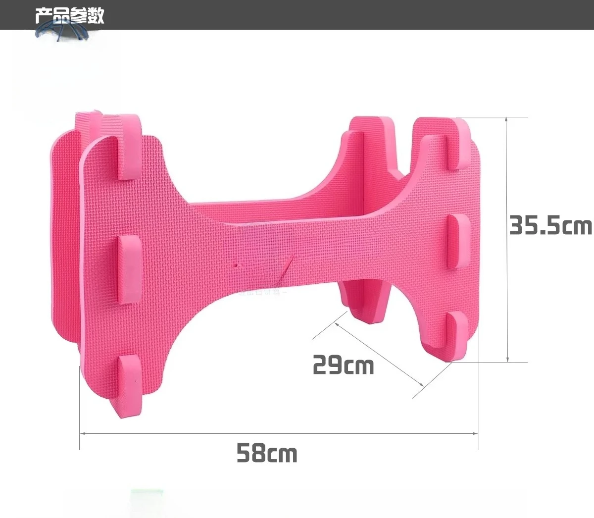 EVA Sponge Detachable Display Bracket, Fixed Wing Drone & Aircraft Model Support Stand for Exhibition Project