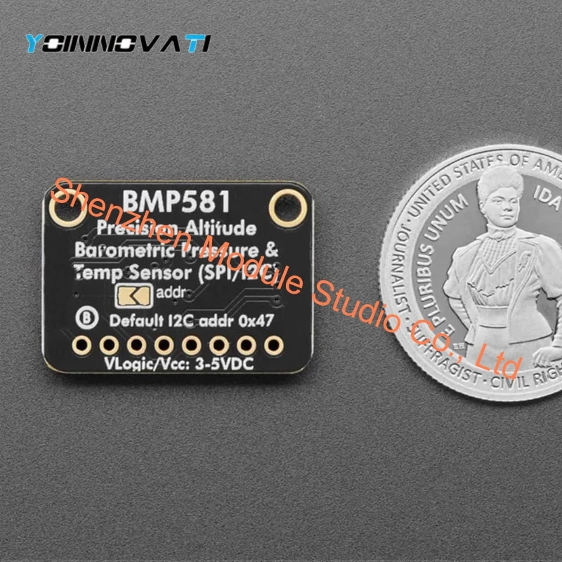 6407 BMP581 High Precision Barometric Pressure & Temperature Sensor Module I2C SPI Interface for Arduino Weather Station