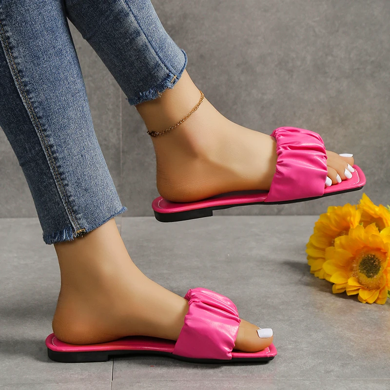 Vrouwen Strand Slippers Mode Toevallige Vrouwen Zomer Sandalen 2023 Nieuwe Vrouwen Mode Strand Toevallige Slippers Vrouwen zomer