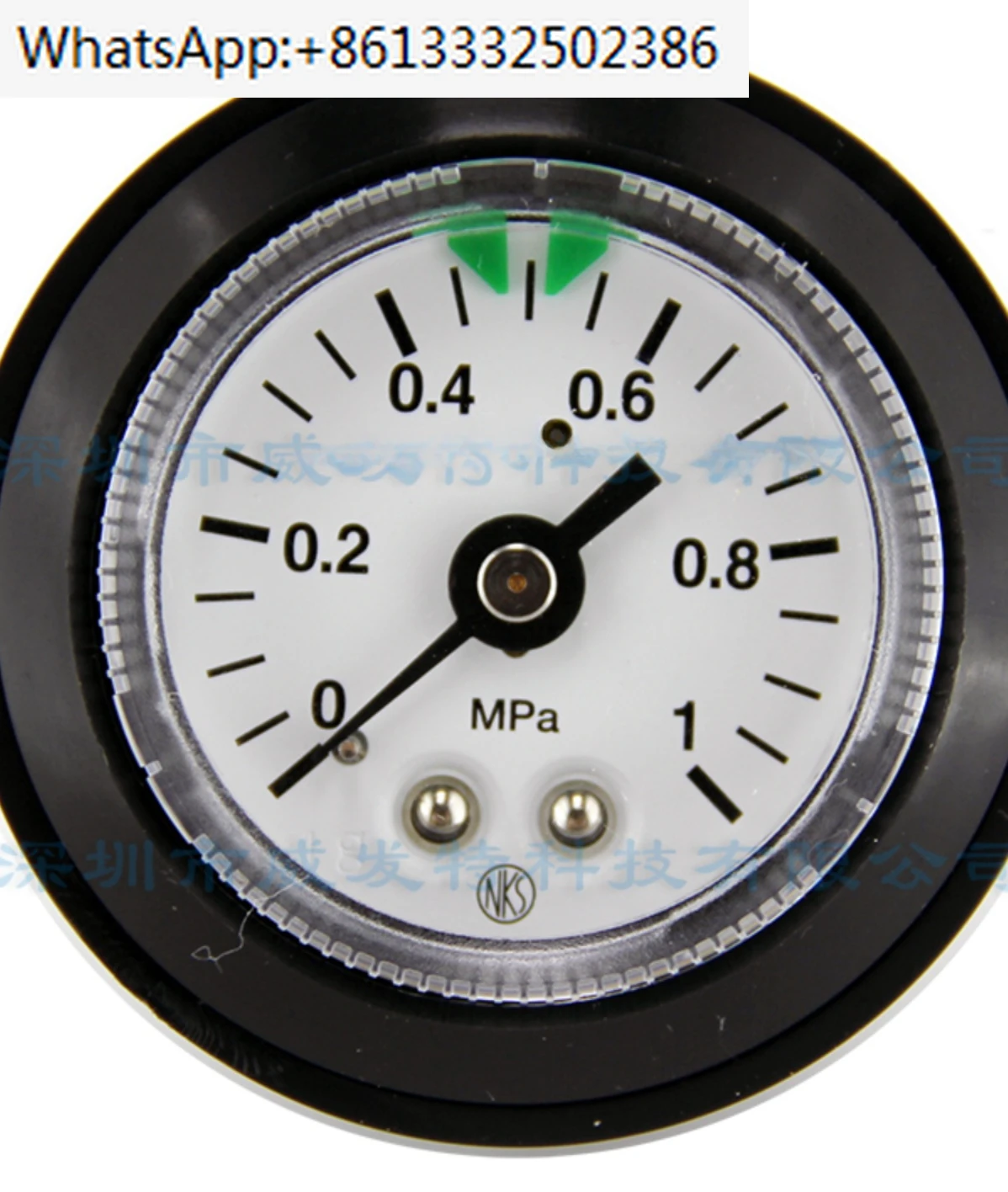 

G46-10-01M-C G46-10-02M-C Panel Mounted Air Pressure Gauge