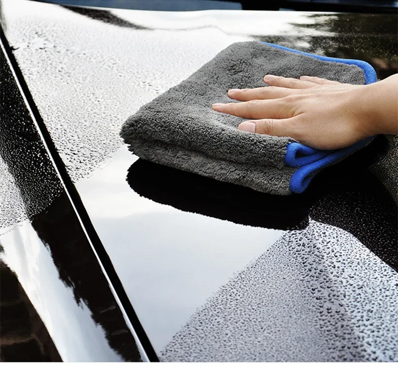 1200gsm Ultra-Thick Micro Fiber Towel Car Drying Towels Car Detailling Cleaning Polishing Microfiber Car Wash Cloth Accessories