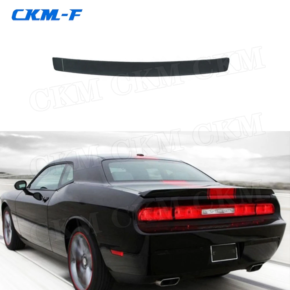 

Carbon fiber Material Rear Boot Spoiler ABS Unpainted Lip Wings for Dodge Challenger SPT P Style Auto Car Decoration 2015-2018