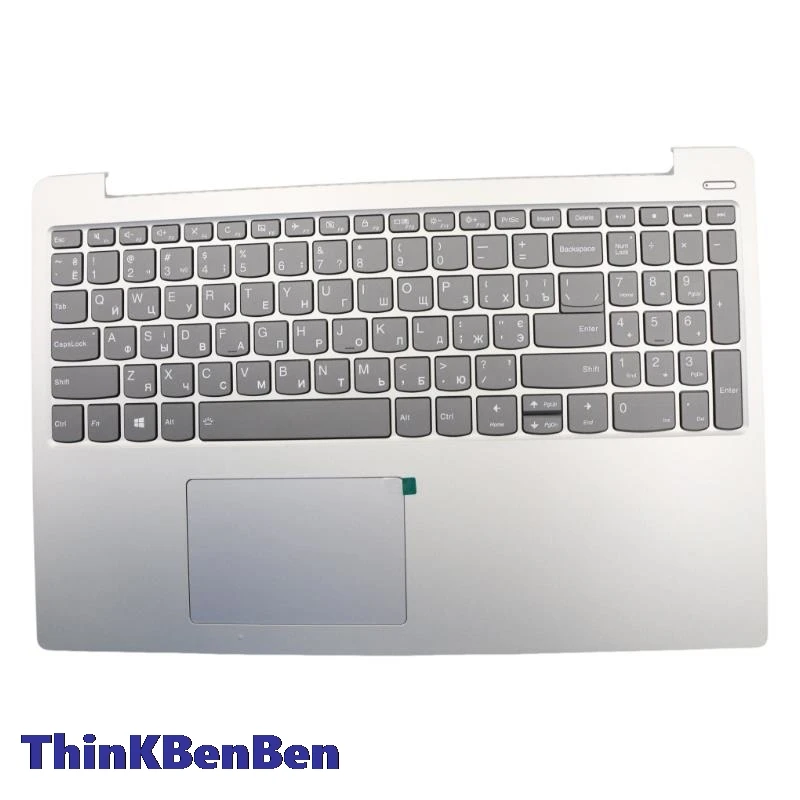 

UKR Ukrainian Platinum Grey Keyboard Upper Case Palmrest Shell Cover For Lenovo Ideapad 330S 15 15IKB 15AST 15ARR 5CB0R07236