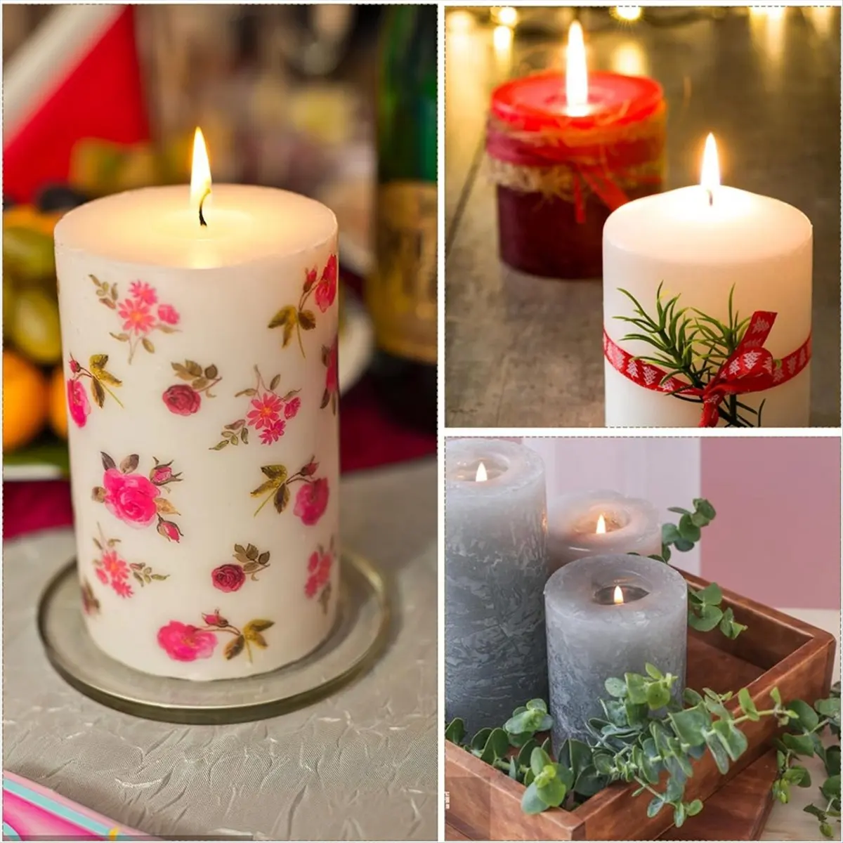 Reliable- Silicone Candle Mold, Pillar Candle Mold for Candle Making, DIY Candle Making Mold