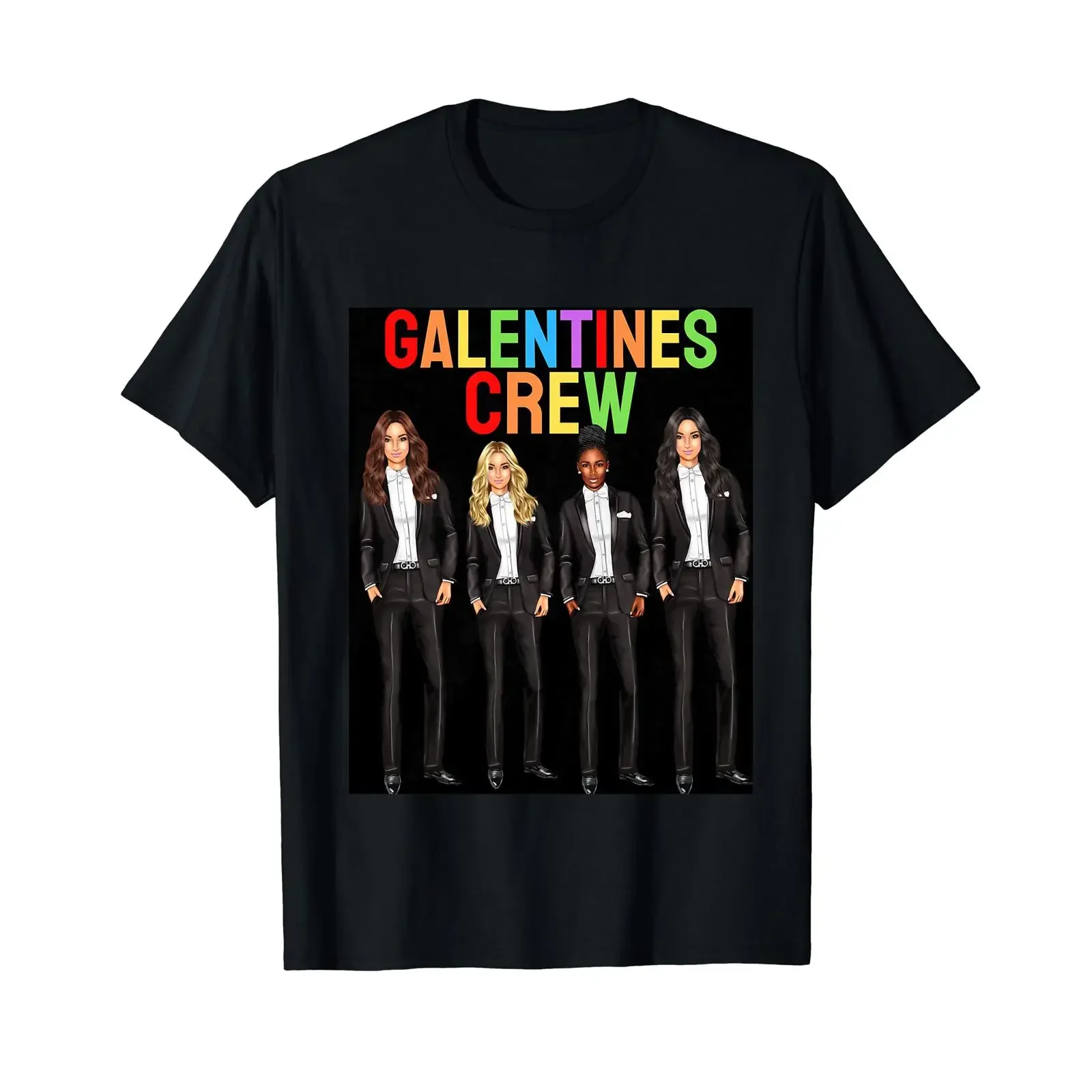 Frauen Frau Valentinstag Crew Lesbisch LGBTQ Regenbogen Liebe T Shirt vintage Washed Slightly Stretched homme Comfortable