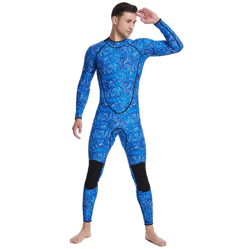 Men Surfing Jellyfish Swimming Sets Diving Thickend Clothes for Neoprene Wetsuit Men Long Sleeve Full Body Wet 3mm Suit