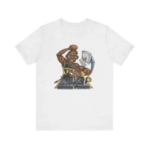 Reggie Miller Indiana Retro 90s Vintage Bella Premium Blend T-Shirt