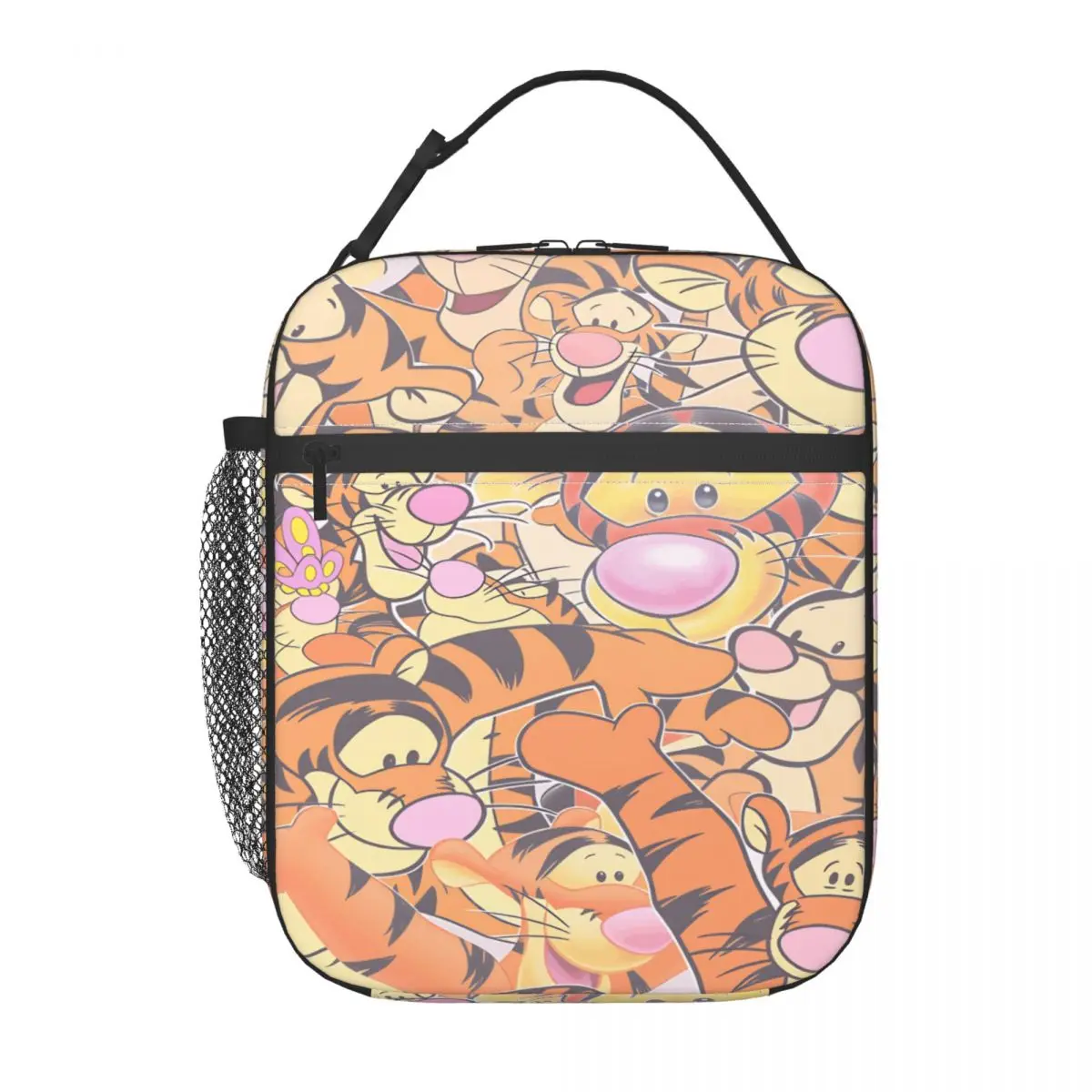 Winnie The Pooh Tigger Lunch Bag Aesthetic Lunch Box School Portable Insulated Thermal Lunch Bags For Child Oxford Cooler Bag