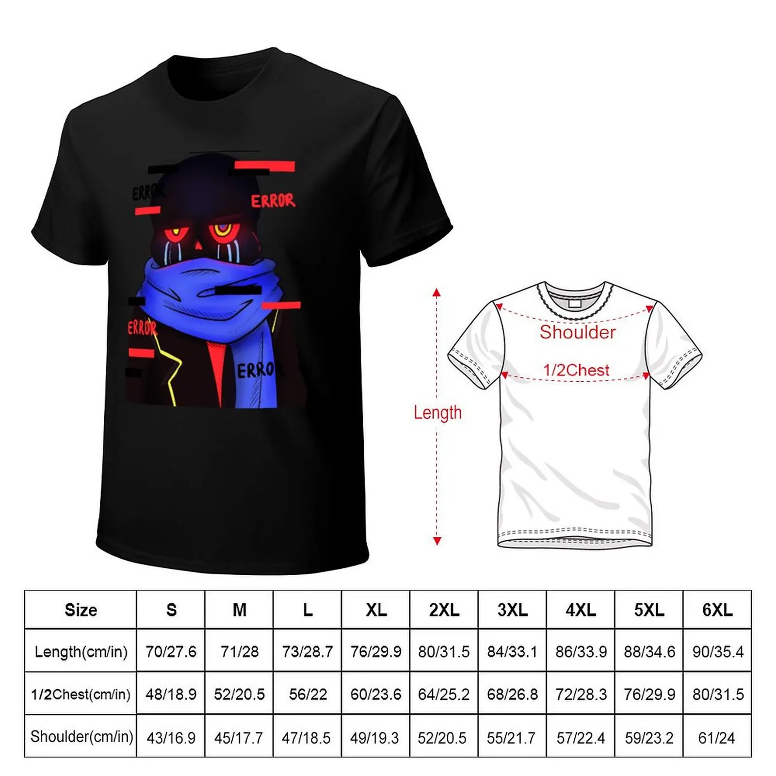 Grumpy Error Sans T-Shirt t shirt man designer T-Shirt