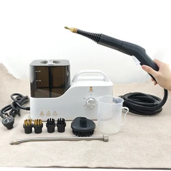 2600W High Pressure Steam Cleaner 1.4L 6-Speed Adjustable Household Steam Cleaning Machine for Carpet Kitchen Air Conditioner