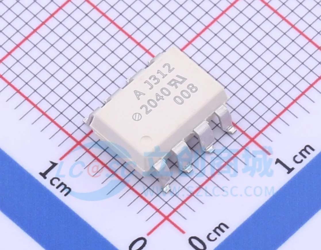 5pcs HCPL-J312-500E Brand: Broadcom/AVAGO Packaging: SOP-8-2.54mm Brand new original genuine products in stock