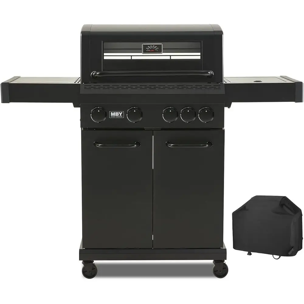 4 Burner Gas Grill …