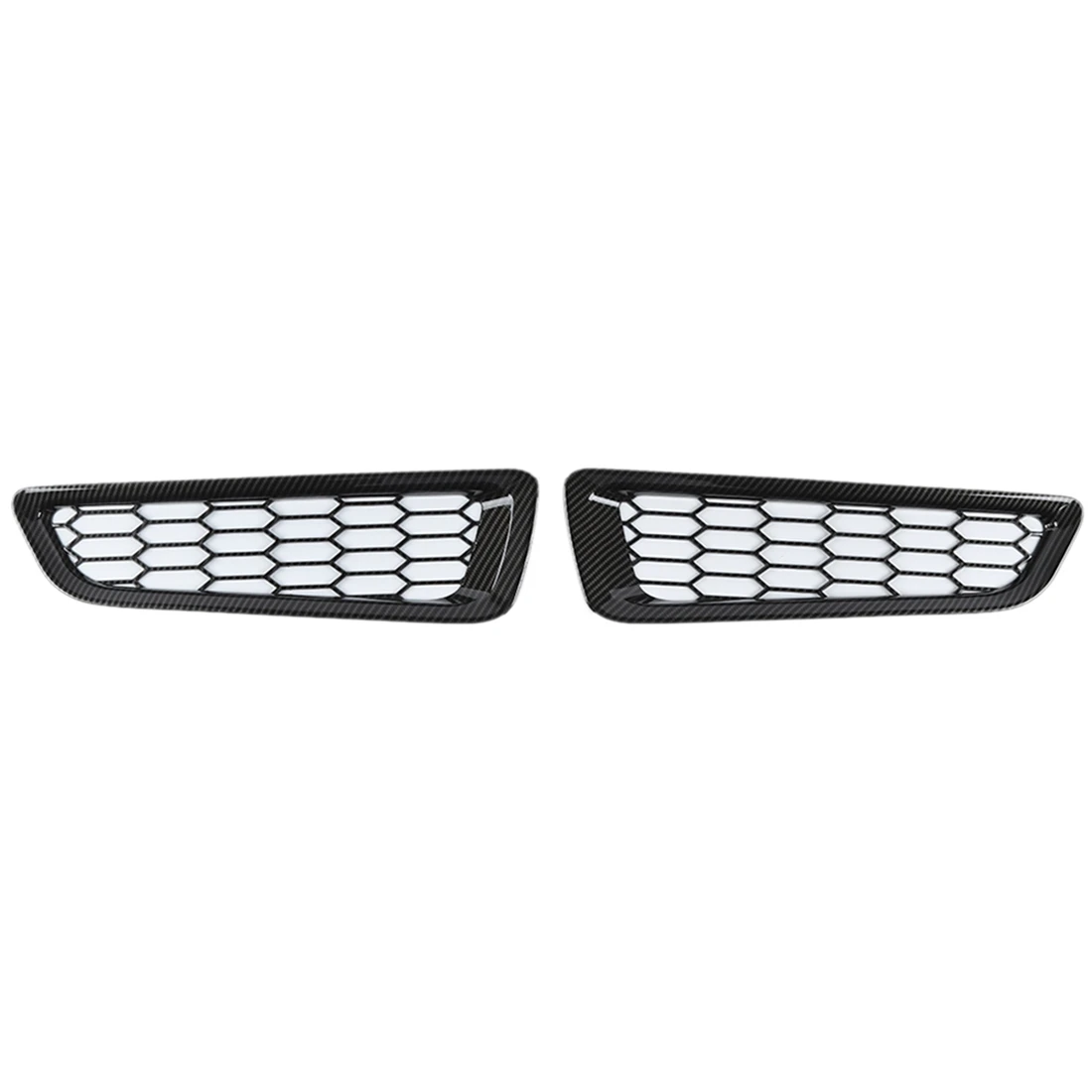 

Front Bumper Decoration Cover Trim Sticker for Ford F150 2015-2020 Car Accessories , ABS Carbon