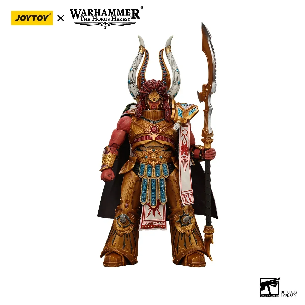 Original JOYTOY Warhammer Action Figure The Horus Heresy Magnus The Red Primarch of The XVth Legion Thousand Sons Model Toy Gift