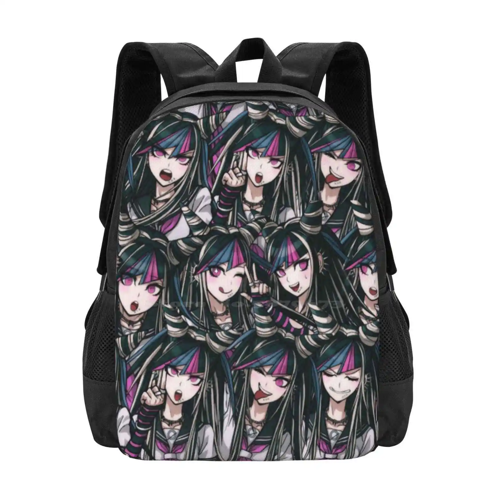 Ibuki Mioda Adolescente Mochila Estudante Universitário, Sacos De Design Padrão, Músico, Ultimate Design, Classe 77 B, Danganronpa