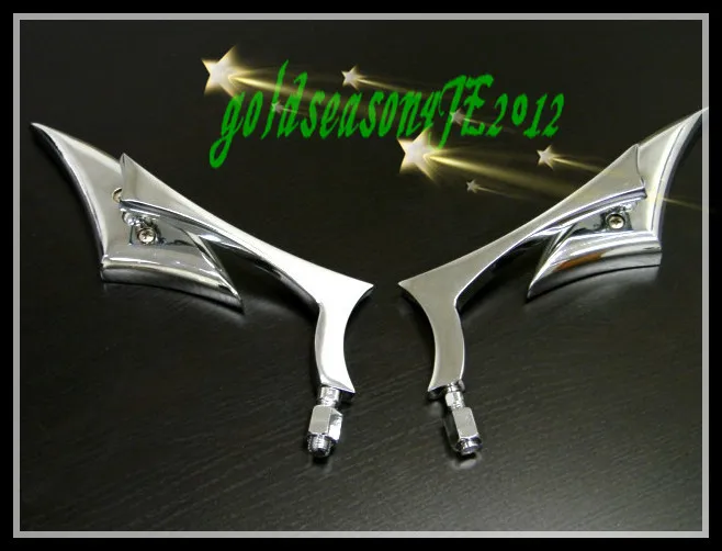 SPEAR CUSTOM CHROME MIRRORS for Kawasaki Vulcan VN 750 800 900 1500 1600