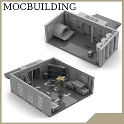 Corridor System Room Diorama Space Scene Display Model MOC Building Blocks Construction Toys Birthday Gift