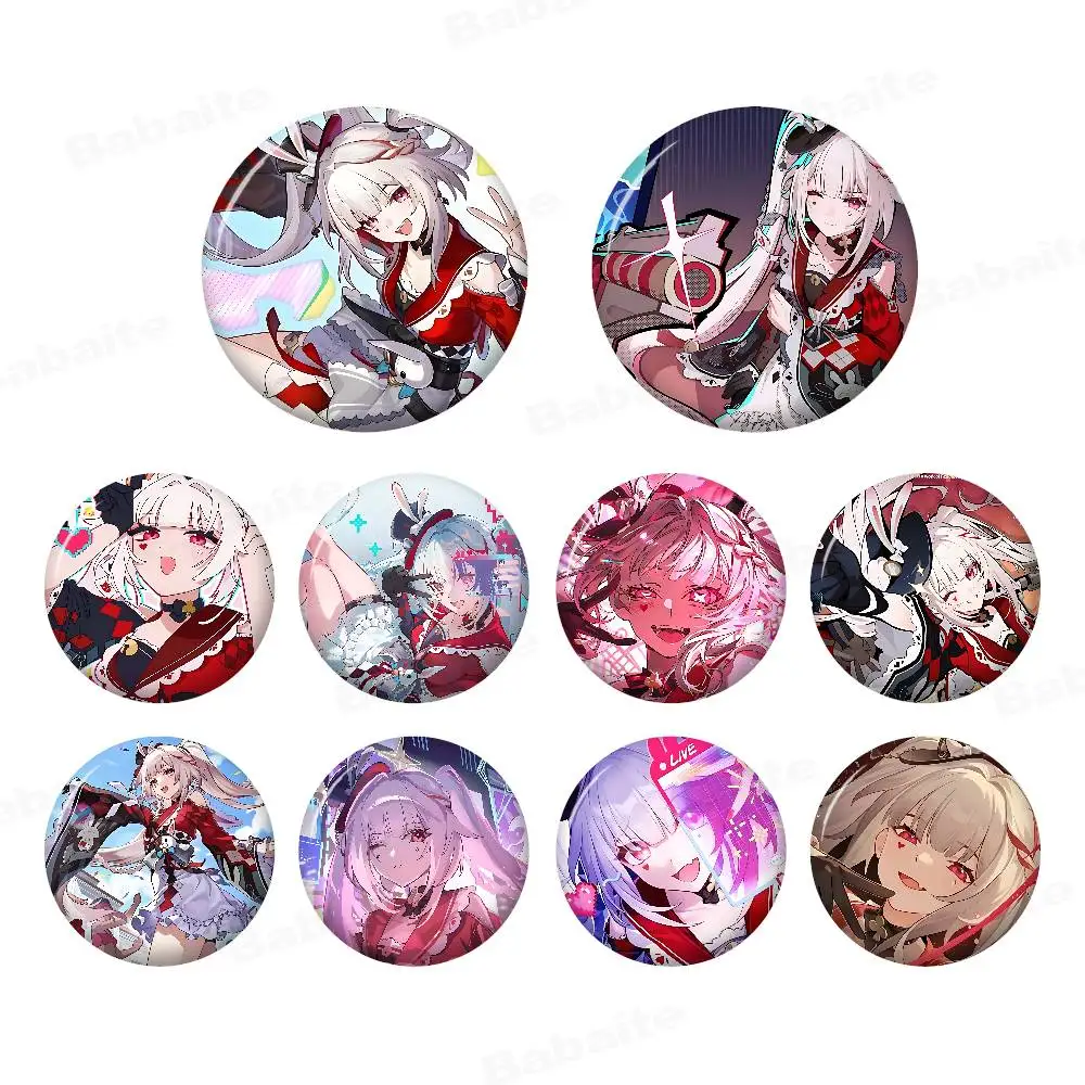 Game Honkai Star Rail Sparkle Anime Brooches Cute Cartoon  Badge Jacket Jeans Lapel Pin Gift Accessorie