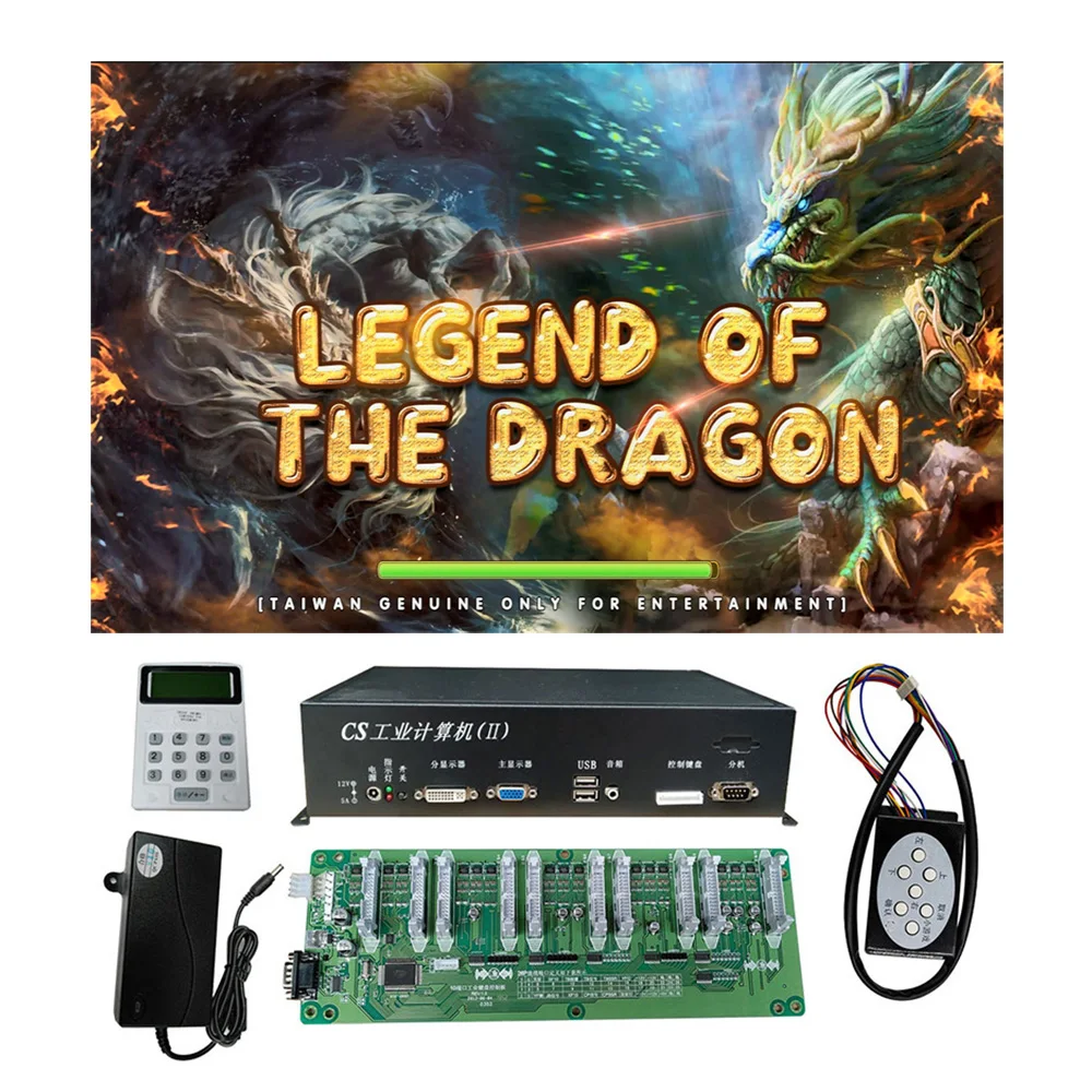 

USA Popular Legend Of The Dragon Fish Hunter Game Machine Host Accessories For Fish Hunter Machine