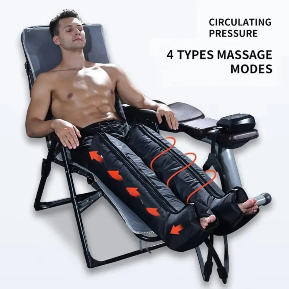 4 Chambers Pressotherapy Customized Lymphedema Sport Relax Air Compression Recovery Boots Rehabilitation Leg Massager Machine