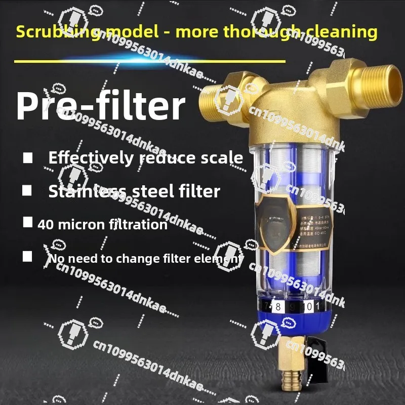Pre-filter Large Flow Water Well Faucet Water Purifier Household Whole House Central Pipe Water Filter