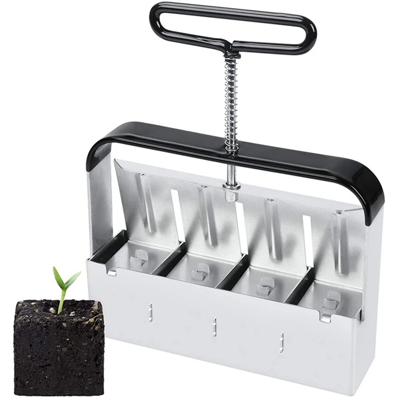 Manual Clod Soil Blockers Garden Tools Seeding Tools Soil Block Soil Blocking Tool For Seed Stater Tray