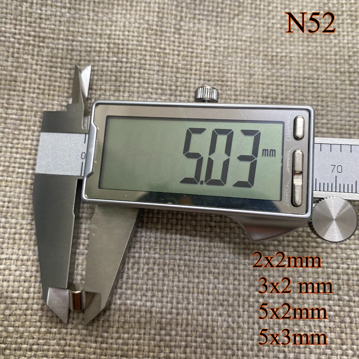 AliExpress NONE N52 2x2 3x2 5x2 5x3 Magnet Round Mini Standard Dimension Standard  Strong Billboard Ebike Magnets Fridge DIY Tiny  Customised