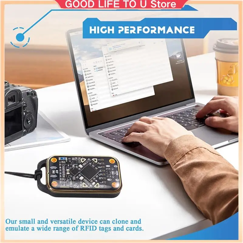 

Эмулятор смарт-карт Chameleon Ultra + 3XCUID-брелок RFID-считыватель смарт-чипов 125K 13,56 МГц Дубликатор декодирования карт-ABGL