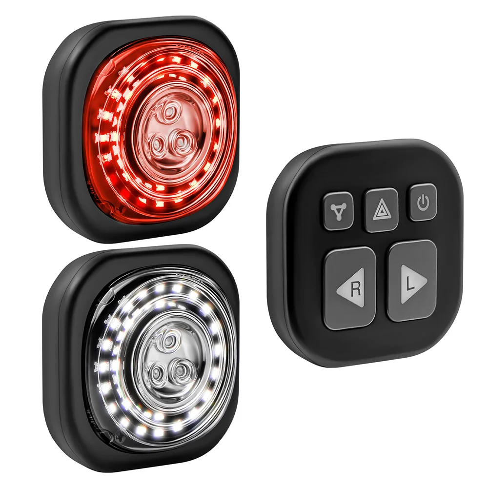 

Перезаряжаемый велосипедный фонарь с несколькими режимами стоп-сигнала, двойной мигающий сигнальный светильник, безопасное вождение