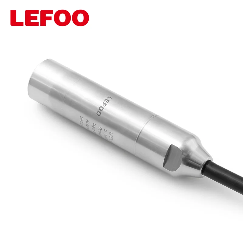 LEFOO Submersible Liquid Level  Transmitter 5V DC Power Supply Wireless Liquid Level Sensor for tank