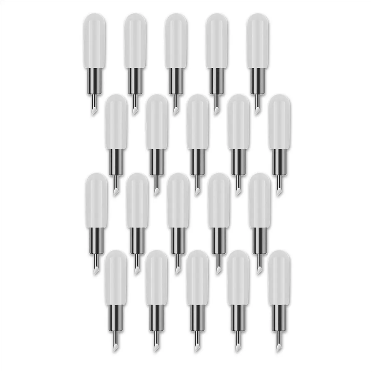 HITL 20PCS Replacement Cutting Blades for Joy,Cut Vinyl Fabric Carbide Standard Blade for Joy Machine,for Custom Cards .