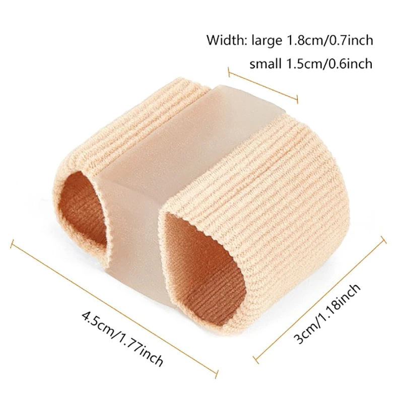 1 Paar Teen Separator Hallux Valgus Bunion Corrector Orthesen Voeten Bot Duim Versteller Correctie Pedicure Voeten Stijltang