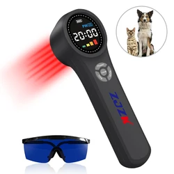 New Upgraded Laser Therapy Device 980nm 810nm 660nm Physiotherapy & Rehabilitation Equipment for Cats & Dog Pain Tissue Recovery