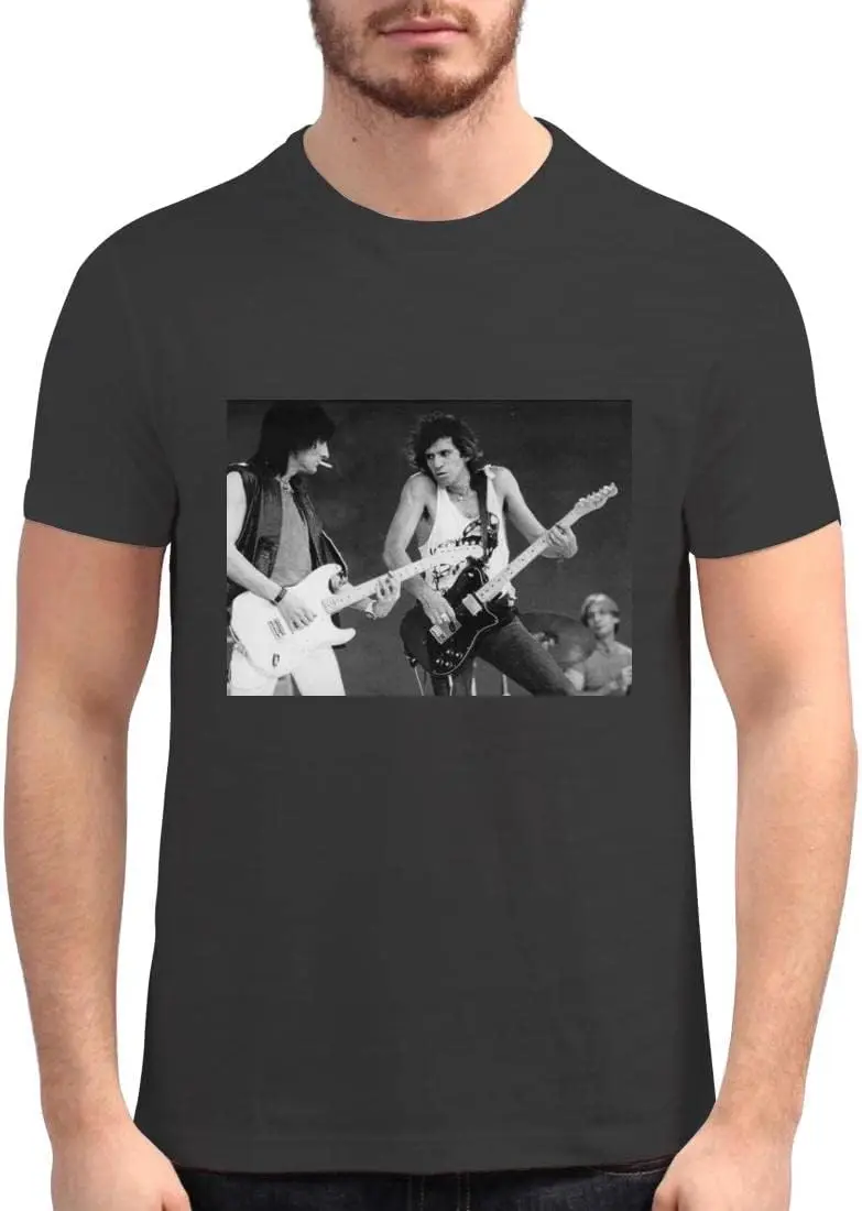 Keith Richards - Men's Soft Graphic T-Shirt PDI #PIDP187004