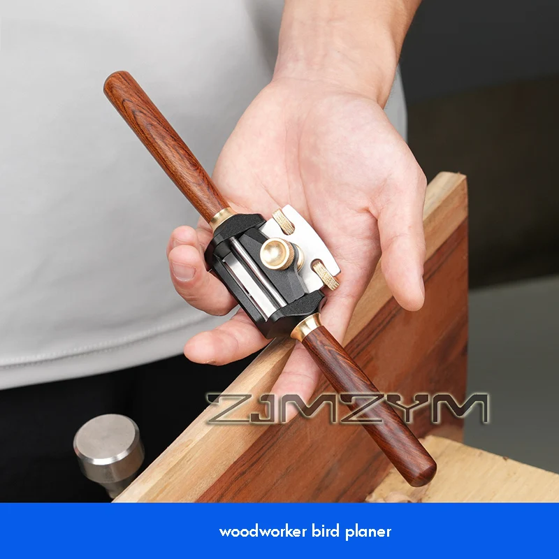 

Регулируемый двуручный строгальный станок, 1 шт., деревообрабатывающий режущий станок из алюминиевого сплава Spokeshave, ручной инструмент для обрезки, ручной строгальный станок по дереву