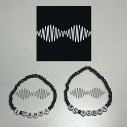 handmade I wanna be yours Arctic Monkeys matching bracelet