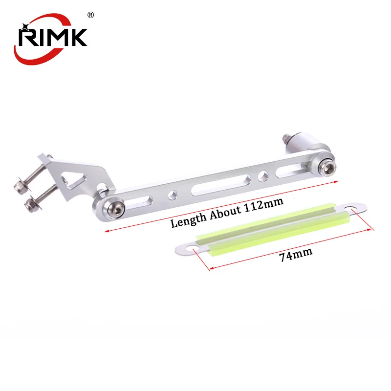Good Quality Aluminum Alloy Exhaust Pipe Holder Adjustable Exhaust Support Bracket for Rc Boat