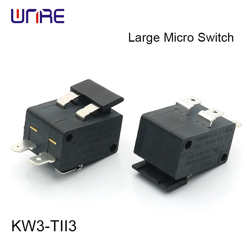 

Коммерческий микропереключатель KW3-TII3 Largre 16A 250 В для POS-машин/ATM/Kios/футляров для витрин/торгового оборудования