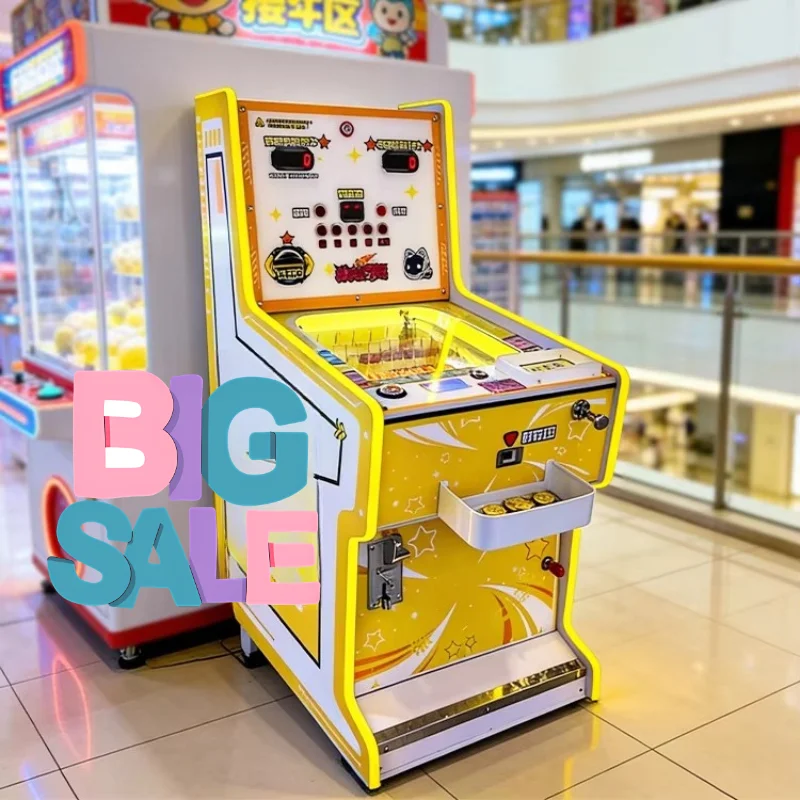 Pinball Machine Customized Arcade Game Table Personalized Retro Desktop Pinball Interactive Family Party Gift Fun Entertainment