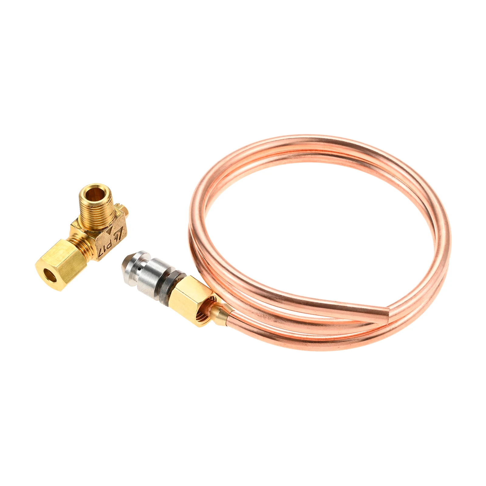 

1Pc Pilot Tube 3/16" OD x 20" Copper Pipe Bendable Range Oven Burner with 2065643 Pilot Valve Replace For Rang A29300 Elbow