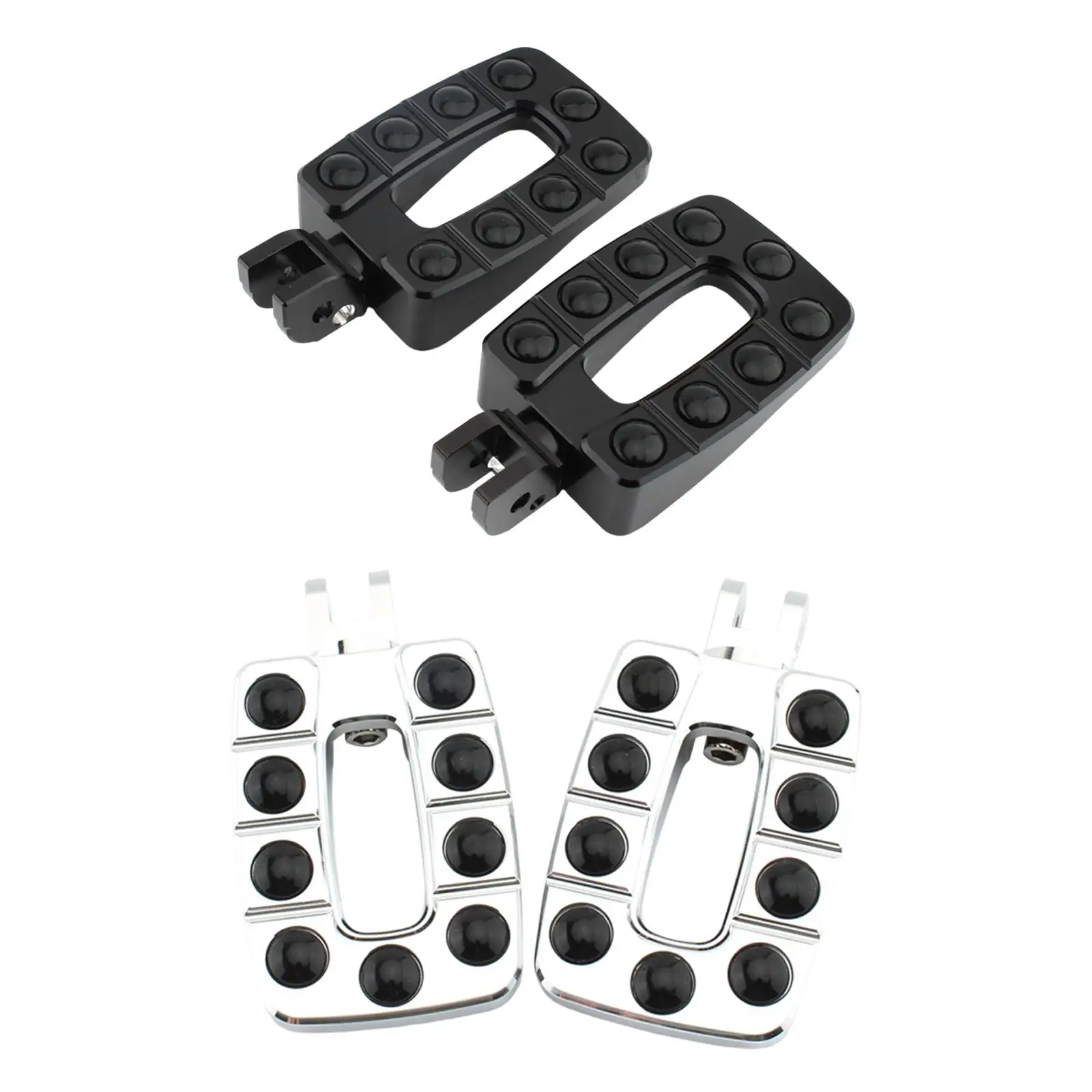 Motorcycle Foot Pegs Easy Installation Metal Replaces Anti Slip Spare Parts Footrest for Ducati Scrambler 400 800 1100