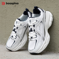 Baasploa Women Running Shoes Retro Comfort Breathable Sport Shoes Women New Lightweight Casual Sneakers Female Non-Slip Outdoor
