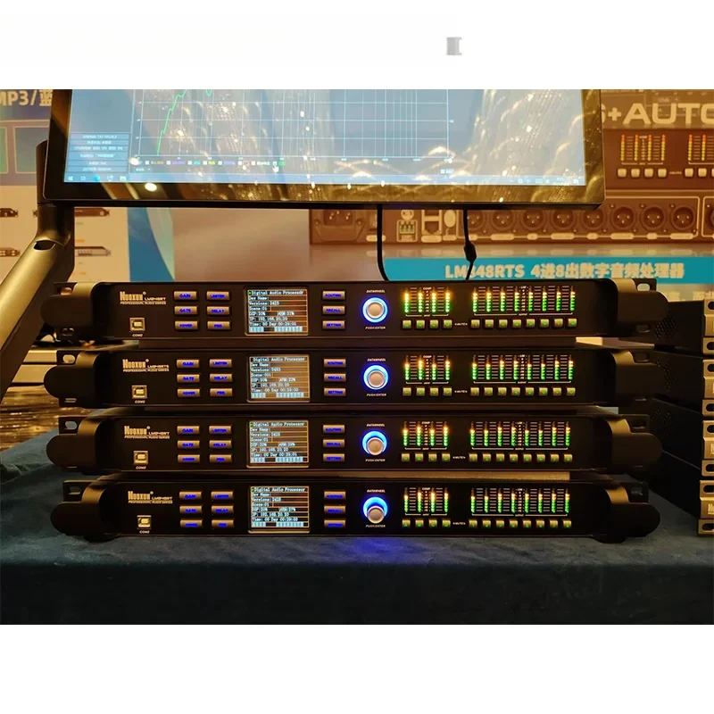 4 Input 8 Output Digital Audio Processor Speaker High Performance Processor DSP Audio Processor