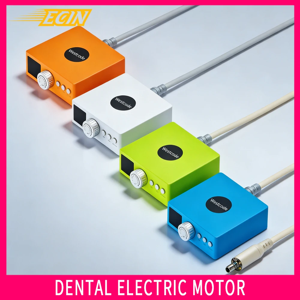 

ECIN Стоматологический бесщеточный светодиодный микромотор Электродвигатель типа E Контракутовой низкоскоростной наконечник с внутренним распылением воды
