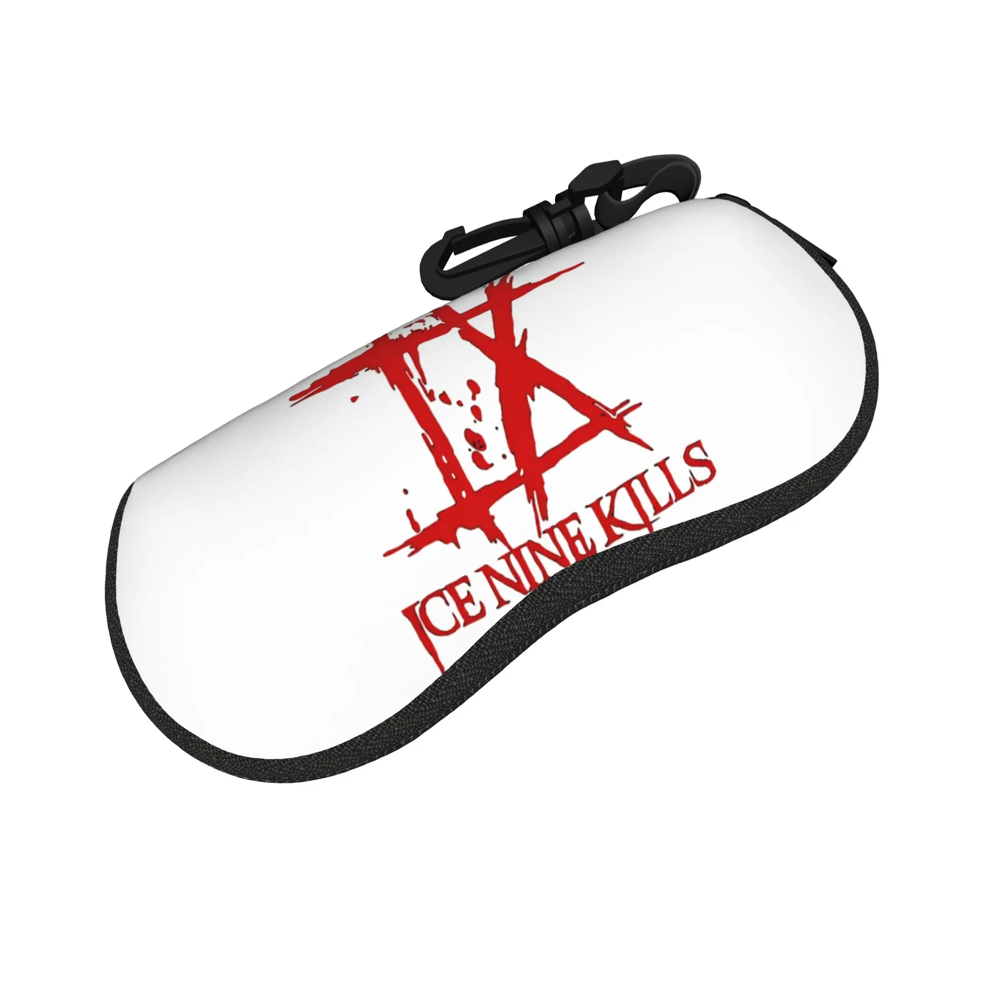 Ice Nine Kills Glasses Case  Custom Sunglasses Case Cute Convenient Eyeglass Protector Men Women Eyewear Storage