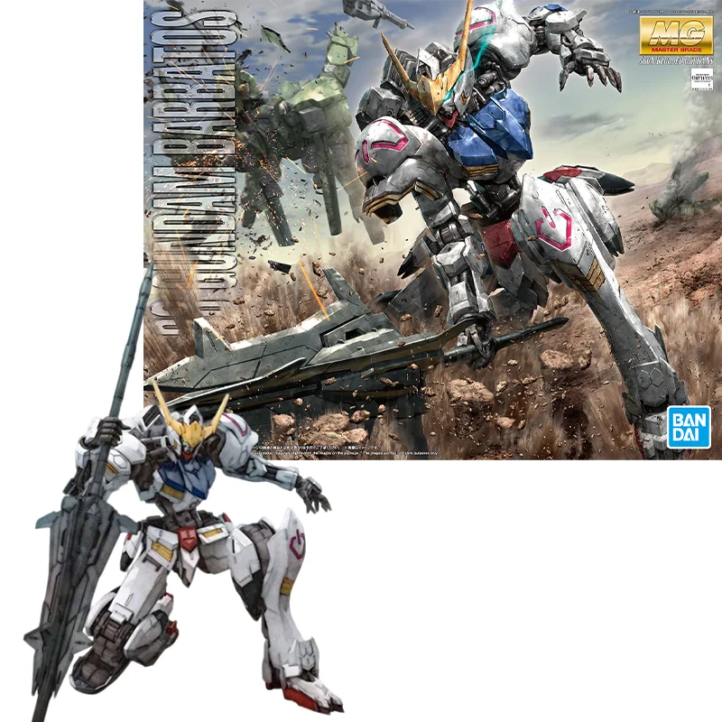 

BANDAI Original ANIME MG 1/100 ASW-G-08 Gundam Barbatos Assembly Plastic Model Action Toys Figures Gifts